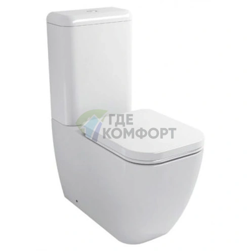 Унитаз-компакт BelBagno Alpina: эргономичный дизайн и компактность - фото 1