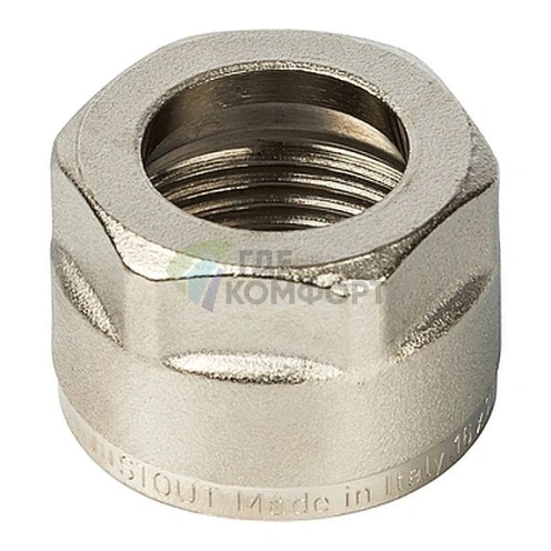 Фитинг STOUT компрессионный для труб из сшитого полиэтилена red 16x2-0x3/4 - фото 6