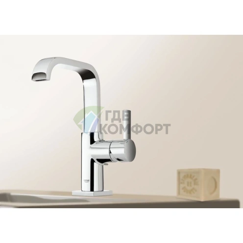 Смеситель Grohe Allure 32146000: однорычажный для раковины со стильным дизайном - фото 9
