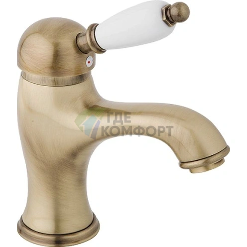 Смеситель Cezares Elite ELITE-LSM1-02-Bi для раковины с двухвентильным управлением - фото 1