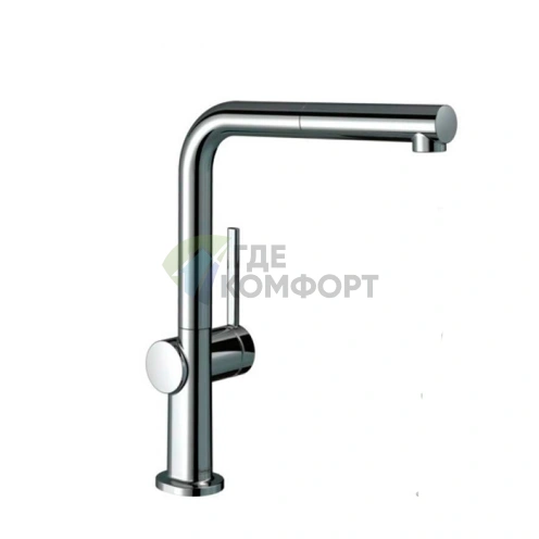 Кухонный смеситель Hansgrohe Talis M54 с вытяжным изливом и sBox (72809000) - фото 1