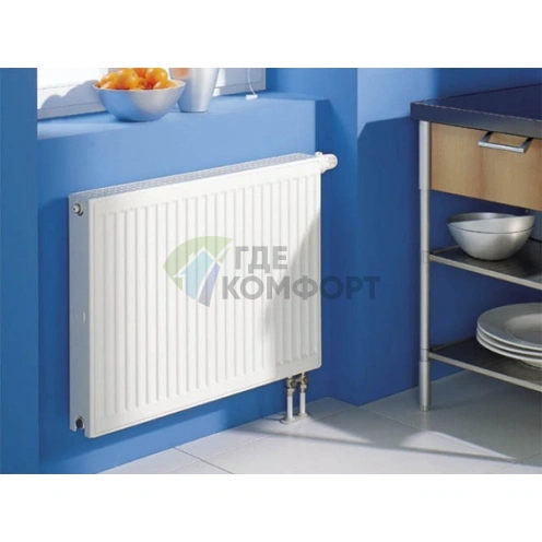 Радиатор стальной панельный Stelrad Novello 11 03 12 с нижним подключением - фото 3