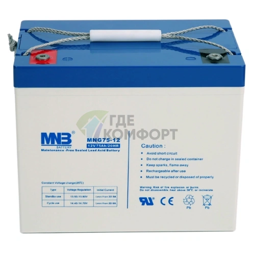 Аккумуляторная батарея MNB MNG 75-12 - фото 1