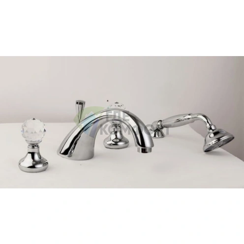 Смеситель Cezares Atlantis ATLANTIS-BVD-01-Sw для установки на борт ванны - фото 2