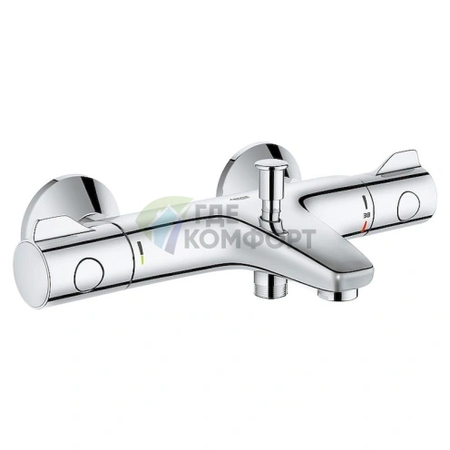 Термостат Grohe Grohtherm 800 для ванны и душа с умным контролем температуры - фото 1