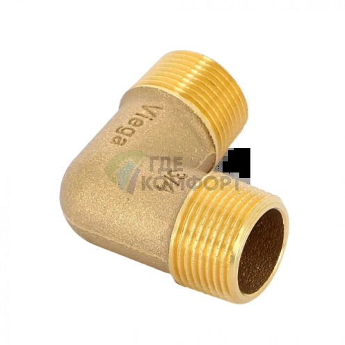 Угольник с наружной резьбой 90° 3/4 Viega - фото 2