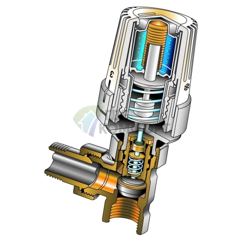 Термостат Oventrop Uni LH M30x1-5 белый 1011488 - фото 4