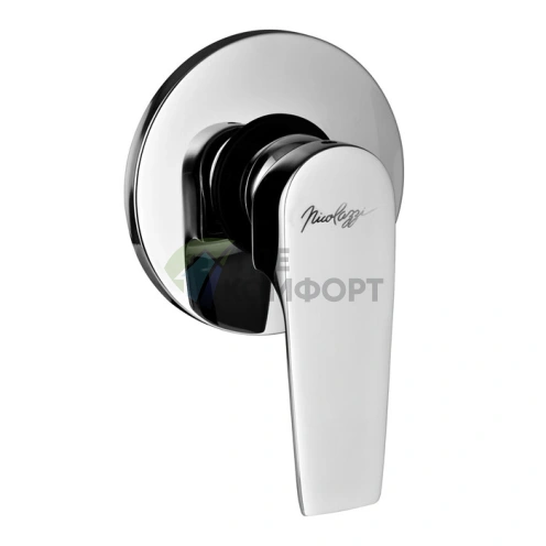 Смеситель для душа встраиваемый Nicolazzi Jungfrau, хром (3106CR64) - фото 1