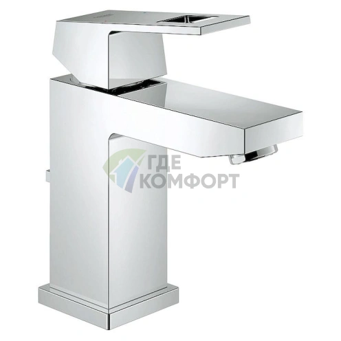 Смеситель для раковины Grohe Eurocube 23127000 с керамическим картриджем - фото 1