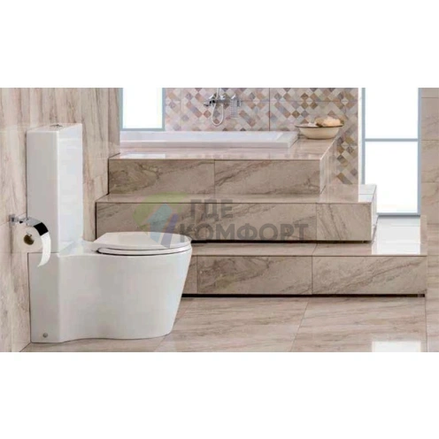 Стильный компактный унитаз Creavit Amorf AF311 - фото 2