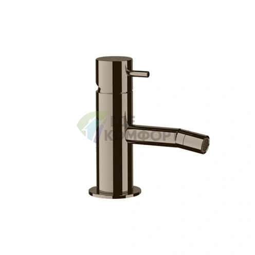 Смеситель для биде Kerasan Nolita без донного клапана, никель (922994 ni) - фото 1