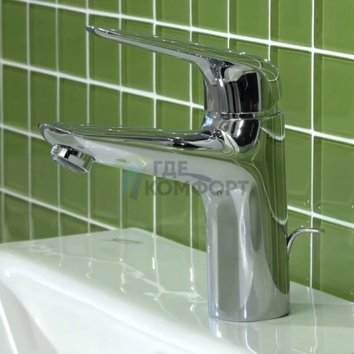 Смеситель для раковины Hansgrohe Novus 100 мм, хром (71030000) - фото 1