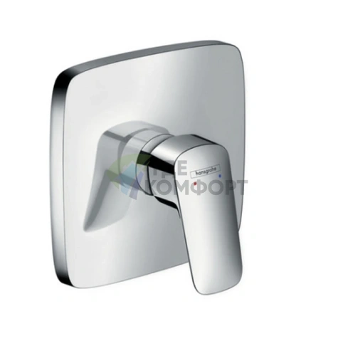 Встраиваемый смеситель для душа Hansgrohe Logis с технологией HighFlow, хром (71607000) - фото 1