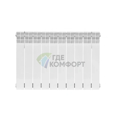 Радиатор алюминиевый литой Konner Lux 100/500-10 секций - фото 2