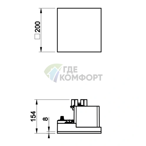 Декоративная панель GESSI BINARIO 200x200 мм с системой Easy-Fix в цвете Mirror Steel (61109#238) - фото 2