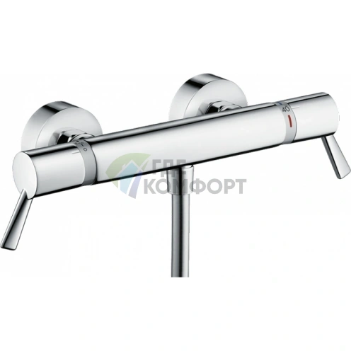 Термостат для душа Hansgrohe Ecostat Comfort: настенный, для одного источника, хром (13117000) - фото 1