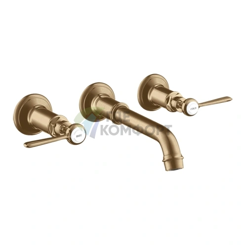 Смеситель для раковины AX Montreux в шлифованной бронзе (16534140) - фото 1