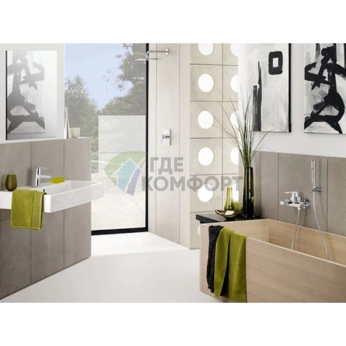 Смеситель Grohe Quadra для раковины: однорычажный дизайн и надежность - фото 5