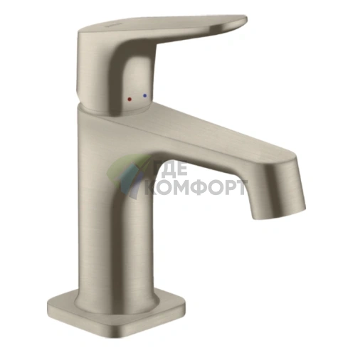 Смеситель для раковины AX Citterio M цвет шлифованный никель (34016820) - фото 1