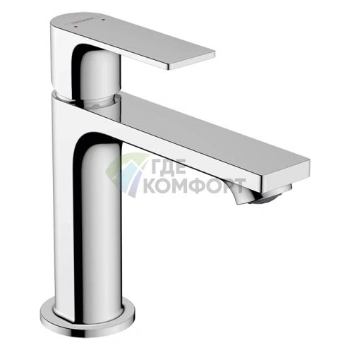 Смеситель для раковины Hansgrohe Rebris E 110 с донным клапаном, хром (72557000) - фото 1