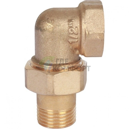 Разъемное соединение американка НН 1/2, уплотнение под гайкой o-ring кольцо Stout - фото 3