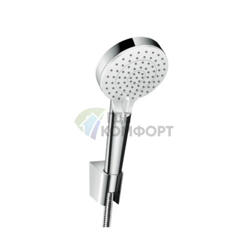 Душевой набор HG Crometta Vario с системой 3-х струй и термостатом EcoSmart (26693400) - фото 1