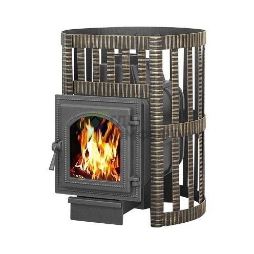 Чугунная печь Везувий Легенда Ковка 16 (270) Б/В - фото 1