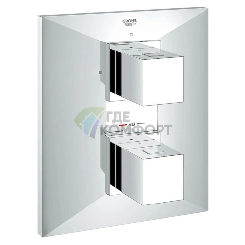 Термостат Grohe Allure Brilliant для душа с интеллектуальным контролем температуры - фото 1