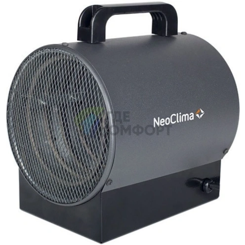Тепловая пушка NeoClima ТПК-3М электрическая круглая 1-5-3 кВт - фото 1