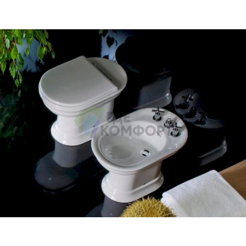 Приставной унитаз Hatria Dolcevita с вертикальным выпуском - фото 10