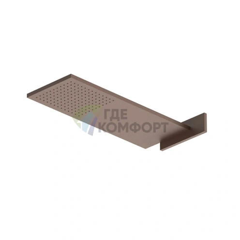 Верхний настенный душ Fantini Venezia из латуни в цвете Matt Copper PVD (86 P9 8036B) - фото 1