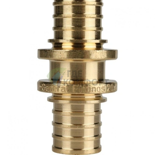 Муфта для труб из сшитого полиэтилена STOUT соединительная равнопроходная 20 аксиальная - фото 6