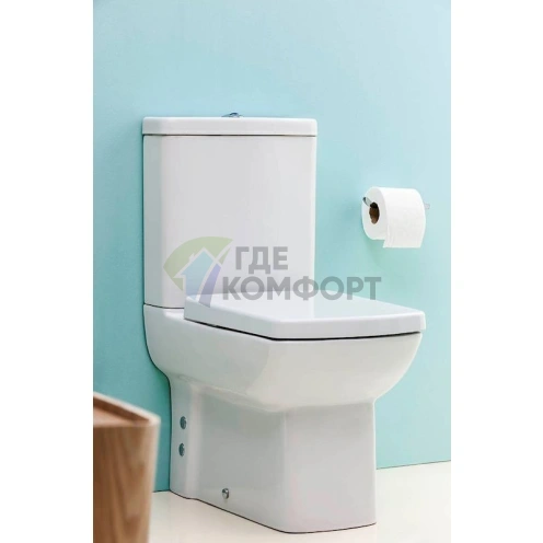 Подвесной унитаз Creavit Lara LR361 белый - фото 2