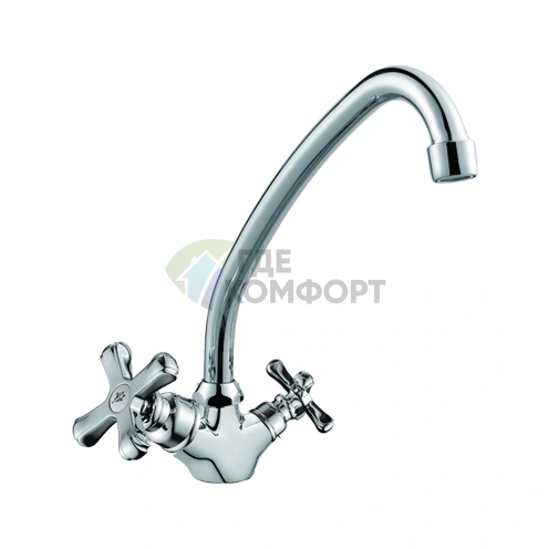 Кухонный смеситель Rush Bianki BI7650-22 для мойки фото 1