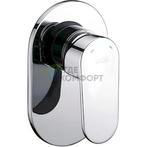 Смеситель для душа Wasserkraft Donau 5351 с внутренней частью - фото 1