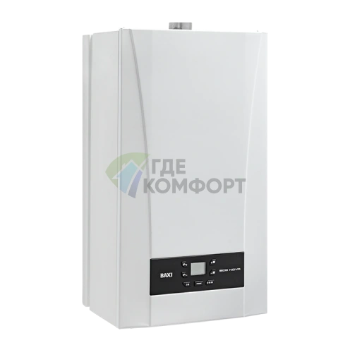 Котел газовый настенный одноконтурный турбированный Baxi ECO NOVA 1.31 F - фото 1