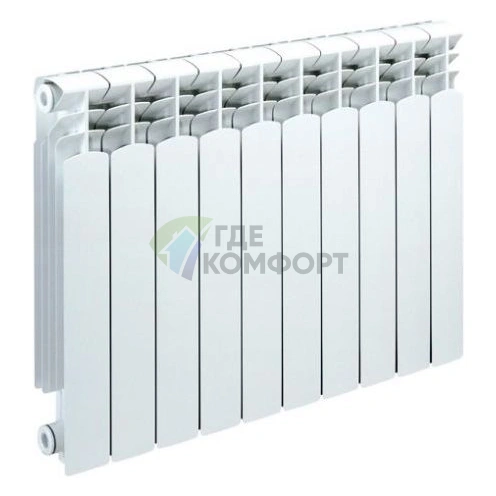Биметаллический радиатор Sira ALI Metall 500 10 секций - фото 1