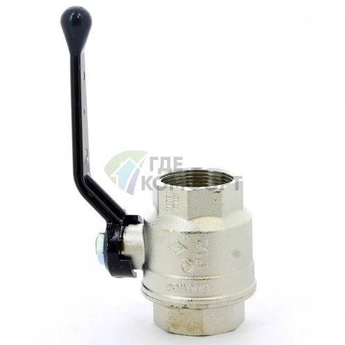 Bugatti Oregon шаровый кран 11/2 ВР-ВР, полнопроходной, ручка-рычаг, PN30 - фото 3