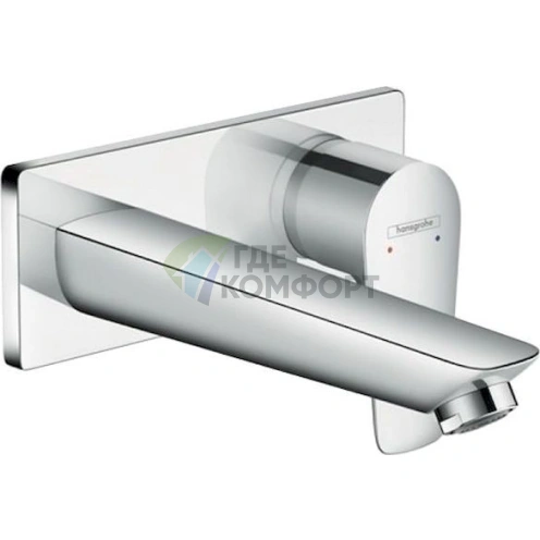 Смеситель для раковины Hansgrohe Talis E 71732000 с настенным монтажом - фото 1