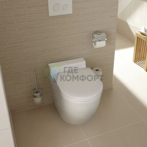 Приставной унитаз TOTO NC CW763PB без крышки-сиденья - фото 2