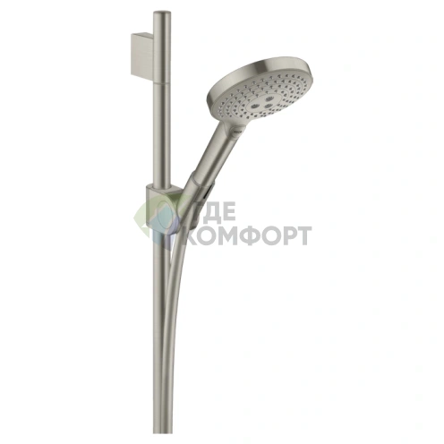 Душевой гарнитур AX Uno с ручным душем 3 режима и штангой (27987800) - фото 1