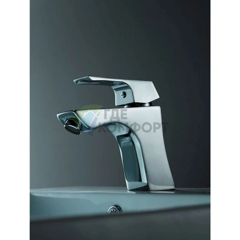 Смеситель Lemark Unit LM4506C для раковины — стильный хромированный дизайн - фото 2