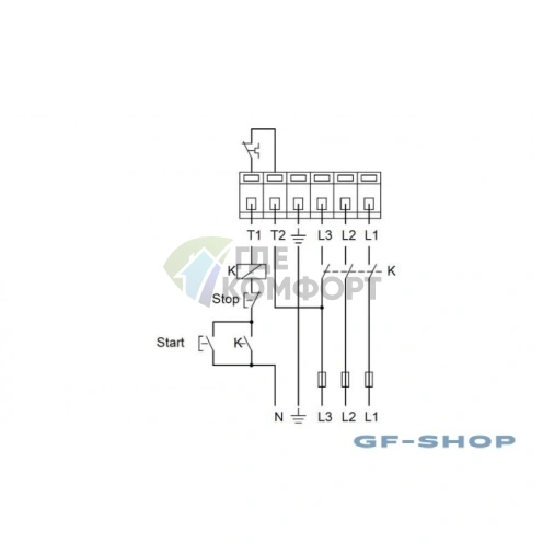 Циркуляционный насос Grundfos UPS 40-60 F 96401917 - фото 2