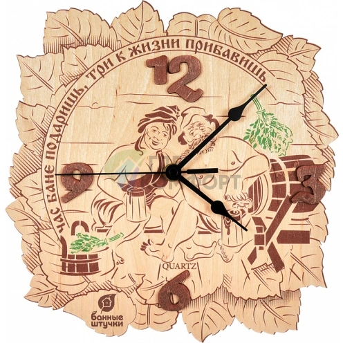 Часы для бани и сауны Банные штучки 32364 фото 1