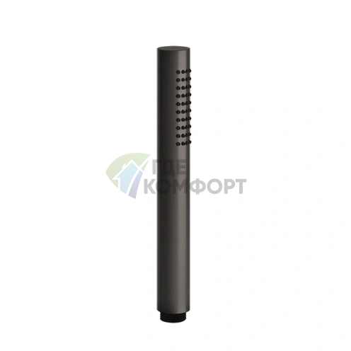 Душевая лейка GESSI 316 с легкой очисткой в матовом черном PVD-покрытии (54054#707) - фото 1