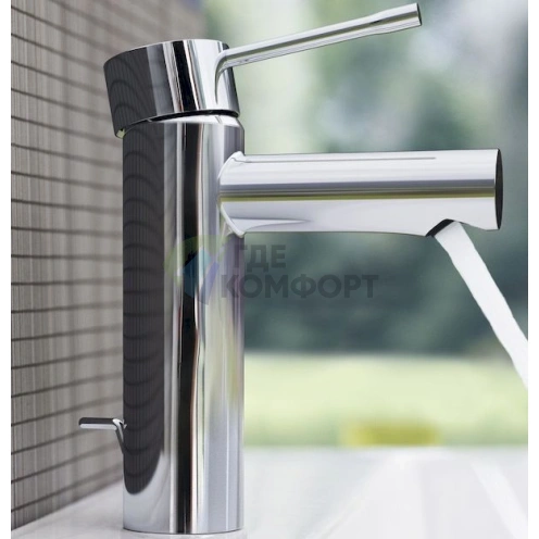 Элегантный смеситель Grohe Essence New для раковины с монтажом на стол - фото 3