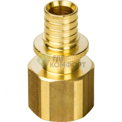 Переходник для труб из сшитого полиэтилена STOUT с внутренней резьбой ВР 16 x G 1/2 аксиальный - фото 11