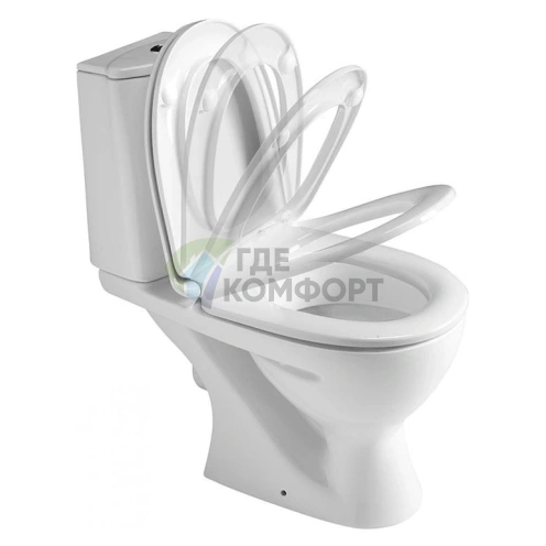 Унитаз-компакт Ideal Standard Oceane Junior с микролифтом: стильный дизайн и современная функциональность - фото 2