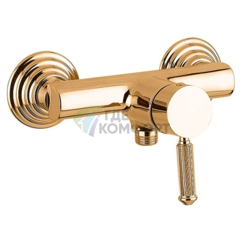 Смеситель для душа Cezares Olimp DM 02 L напольный: латунь, керамика, хром (повышенная износостойкость) - фото 1