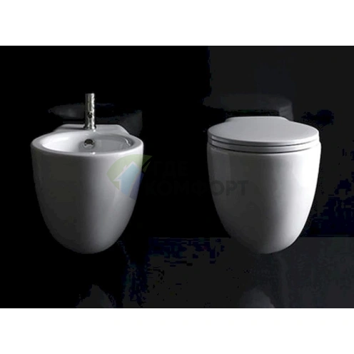 Подвесной унитаз Galassia Ergo 7109: современный дизайн и компактность - фото 4